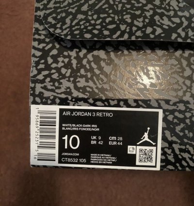 Jordan 3 Retro Dark Iris