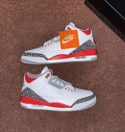 Jordan 3 Retro Fire Red