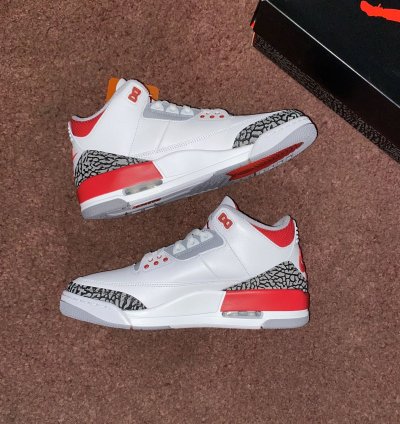 Jordan 3 Retro Fire Red