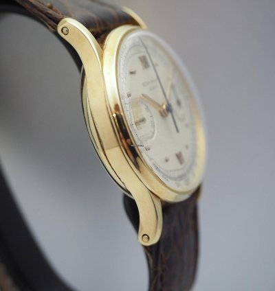 Patek Philippe Chronograph Ref Cal 130 Gold 18k 750 From 1950