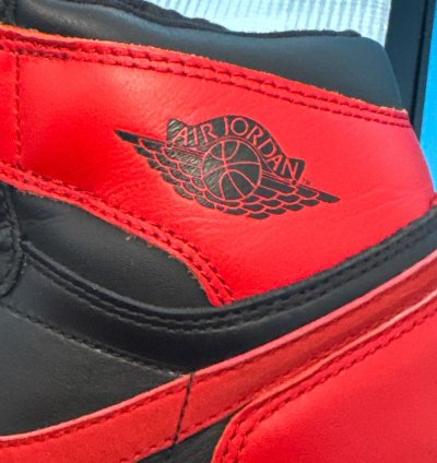 Air Jordan 1 Retro 2001 Bred M8 W9 5
