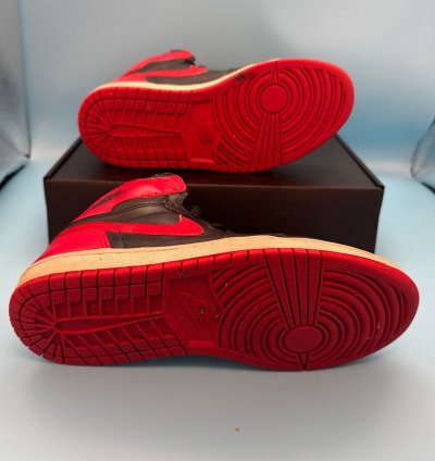 Air Jordan 1 Retro 2001 Bred M8 W9 5