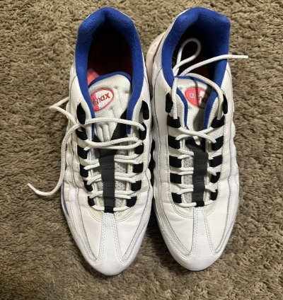 Vintage Nike Air Max 95 Ultramarine 2018 Size 11