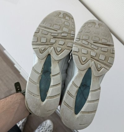 Vintage Nike Air Max 95 Y2k Rare Drill Sk8 Ocean Sneakers