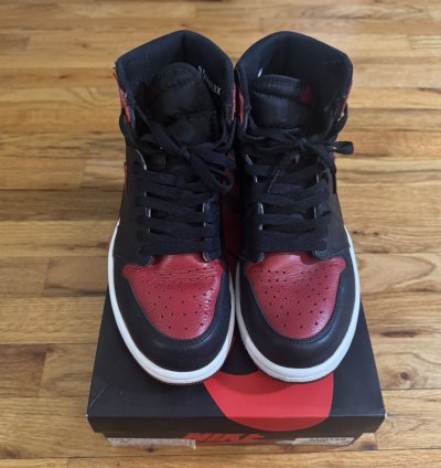 Air Jordan 1 Retro High Og Banned Bred 2016