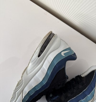 Vintage Nike Air Max 95 Y2k Rare Drill Sk8 Ocean Sneakers