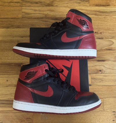 Air Jordan 1 Retro High Og Banned Bred 2016