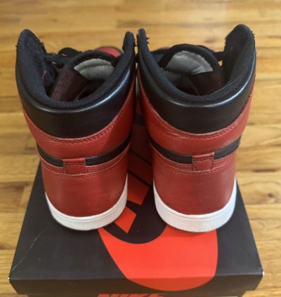 Air Jordan 1 Retro High Og Banned Bred 2016