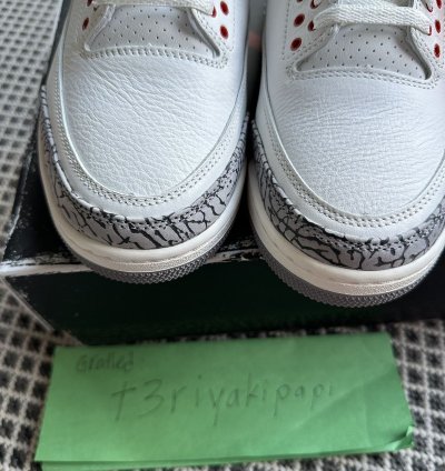 Jordan 3 Retro Reimagined White Cement Us9 5