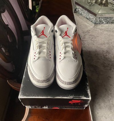 Jordan 3 White Cement