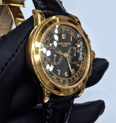 Patek Philippe Chronograph Yellow Gold Never Polished