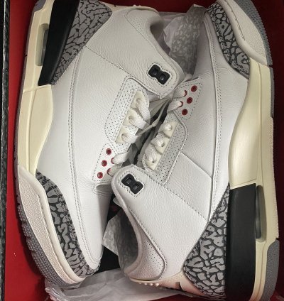 Jordan 3 White Cement Reimagined