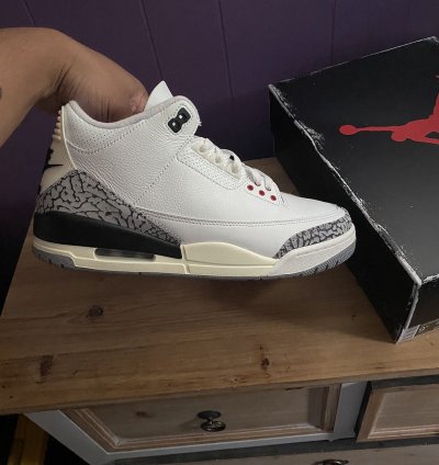 Jordan 3 White Cement Reimagined