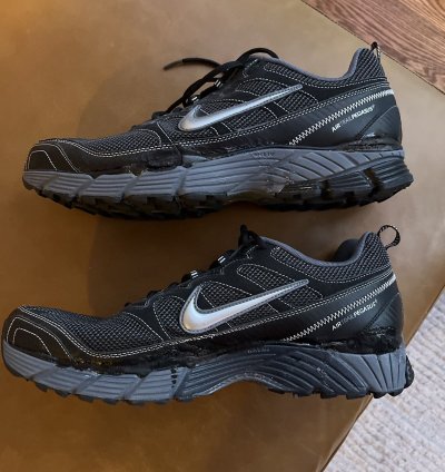 Vintage Nike Air Trail Pegasus Iii Black Size 15