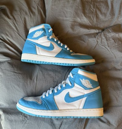 Air Jordan 1 Unc Powder Blue 2015 Size 10 5