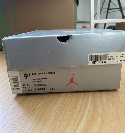 Jordan 4 Bred 1999 Ds
