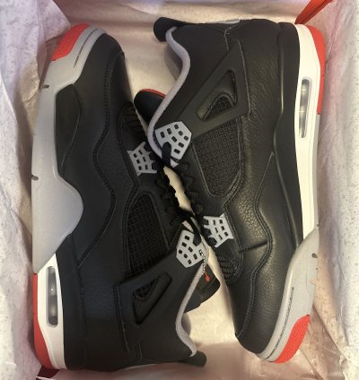 Jordan 4 Bred Reimagined