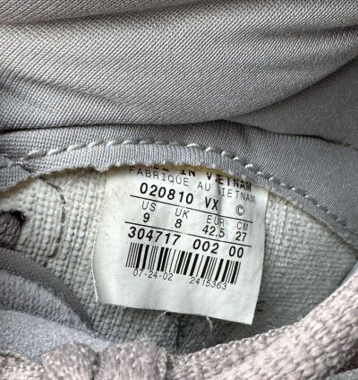 Vintage Nike Dunk High 2003 Medium Grey 30471700200 Size 9