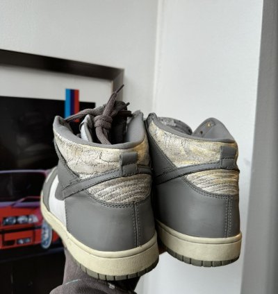 Vintage Nike Dunk High 2003 Medium Grey 30471700200 Size 9