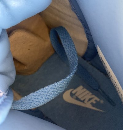 Vintage Nike Dunk High 2004 Unc Blue