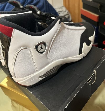 Air Jordan 14 Black Toe 2014 Size 12