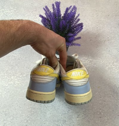 Vintage Nike Dunk Low Ice Blue Maize White 2000