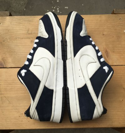 Vintage Nike Dunk Low Pro White Obsidian 2003
