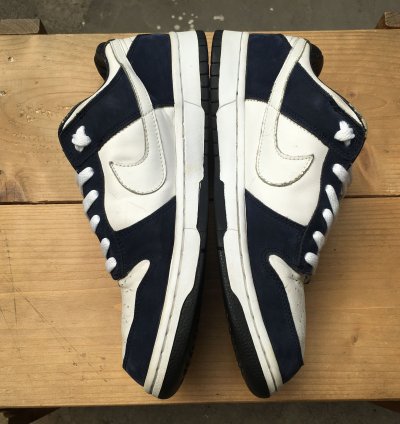 Vintage Nike Dunk Low Pro White Obsidian 2003