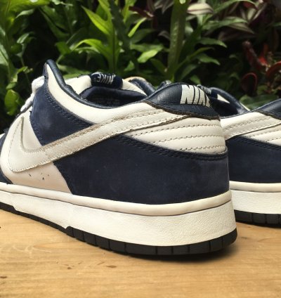 Vintage Nike Dunk Low Pro White Obsidian 2003
