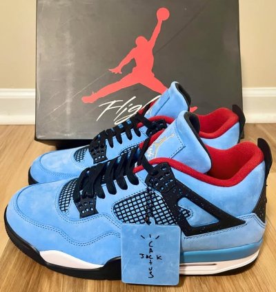 Travis Scott X Air Jordan 4 Retro cactus Jack