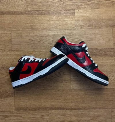 Vintage Nike Dunk Low Spiderman Colorway 2011
