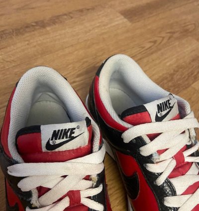Vintage Nike Dunk Low Spiderman Colorway 2011