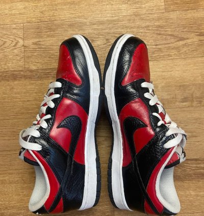 Vintage Nike Dunk Low Spiderman Colorway 2011