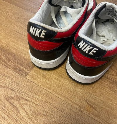 Vintage Nike Dunk Low Spiderman Colorway 2011