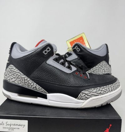Nike Air Jordan 3 Retro Black Cement 2018