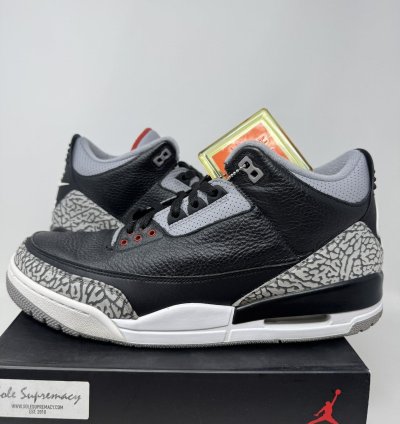 Nike Air Jordan 3 Retro Black Cement 2018