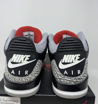 Nike Air Jordan 3 Retro Black Cement 2018