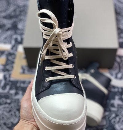 Rick Owens Rick Owens High-top Casual Shoes With Thick Bottom And