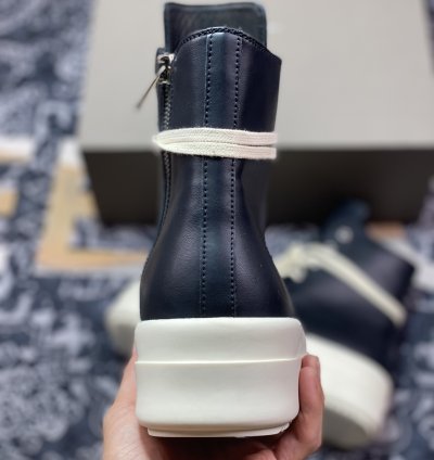Rick Owens Rick Owens High-top Casual Shoes With Thick Bottom And