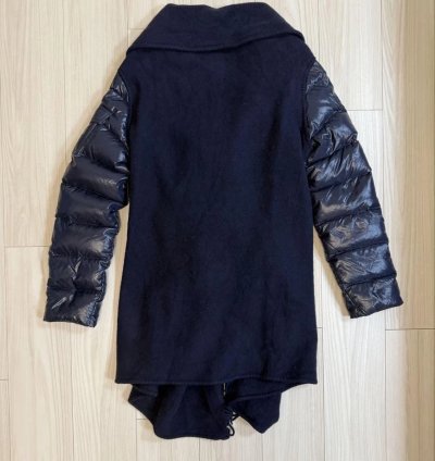 Moncler Navy Mantella Down Jacket