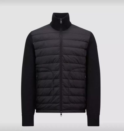 Moncler Padded Wool Cardigan Jacket Coat - Brand New