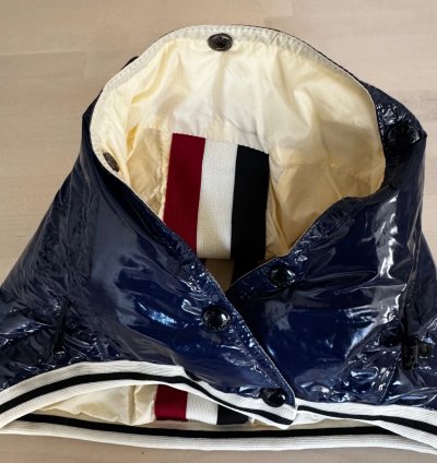 Moncler Reversible Detachable Down Puffer Hood Only Designer Osfa