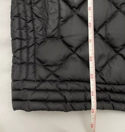 Moncler Vulpie Down Biker Jacket Men Black Quilted Weatherproof Motorcycle