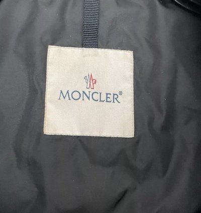 Moncler Vulpie Down Biker Jacket Men Black Quilted Weatherproof Motorcycle