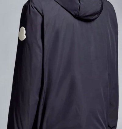 Nwt 950 Moncler Men Carles Hooded Jacket In Navy Size 3 Large Authentic