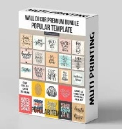 Wall Decor Bundle Vector Only - Coreldraw Template