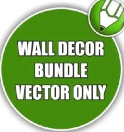 Wall Decor Bundle Vector Only - Coreldraw Template