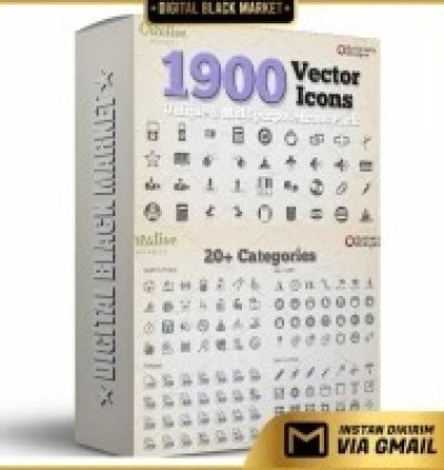 1900 Unique Vector Icons - Vector Designs