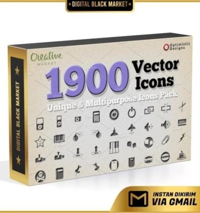 1900 Unique Vector Icons - Vector Designs