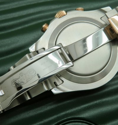 Rolex Yacht-master Ii 116681 18k Rose Gold Steel Full Set 2010